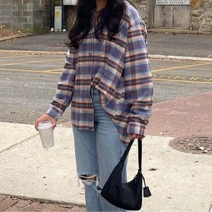 American Eagle Plaid Flannel